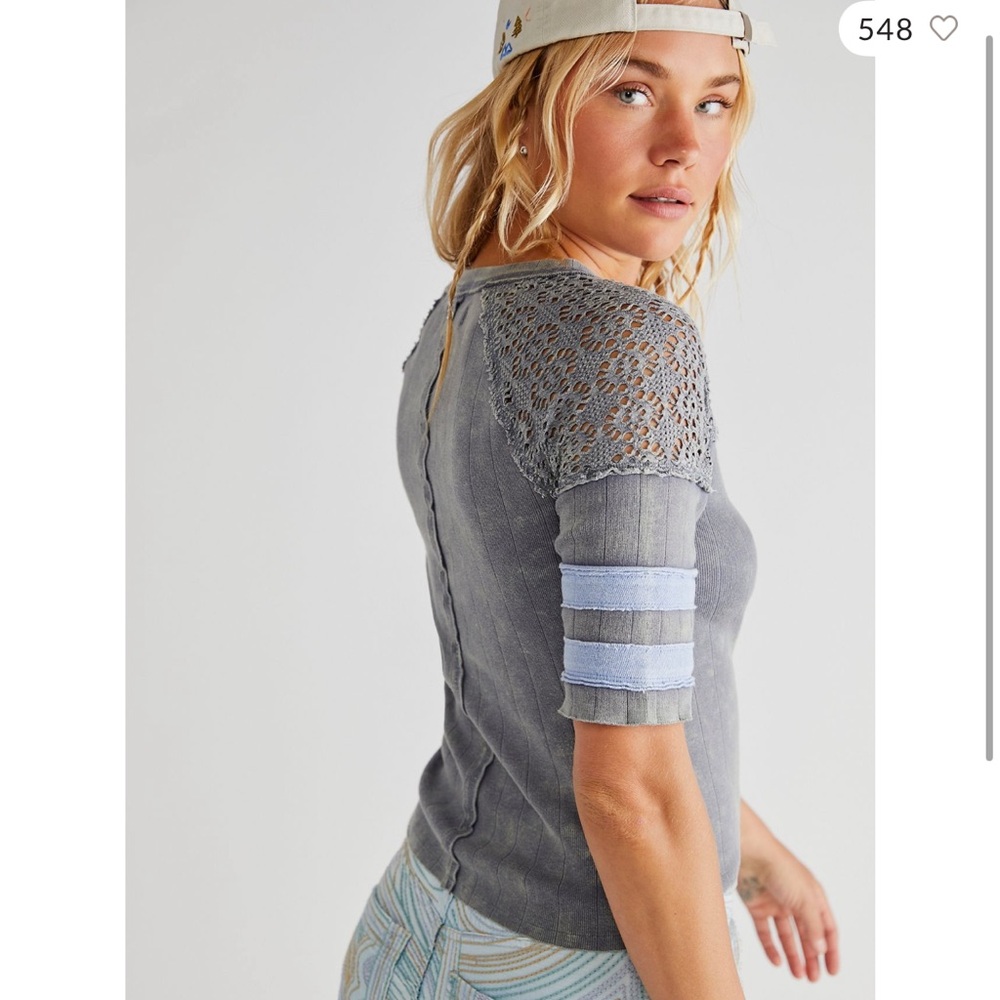 Free People Sun Glow Top